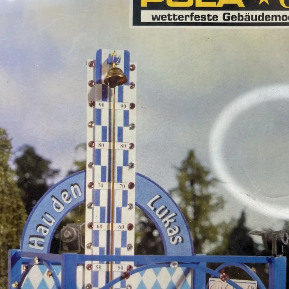 New Sealed POLA G-SCALE #G1877 HAMMER SWING WITH BELL KIT- Hau den Lukas
